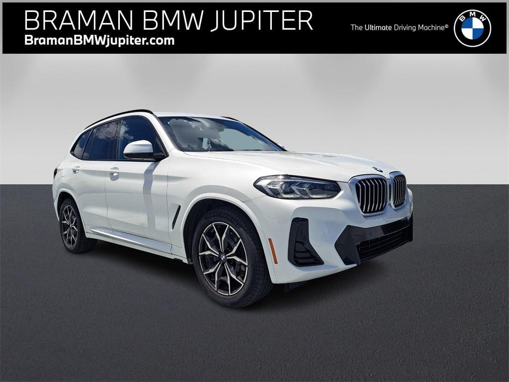 used 2024 BMW X3 car, priced at $47,995