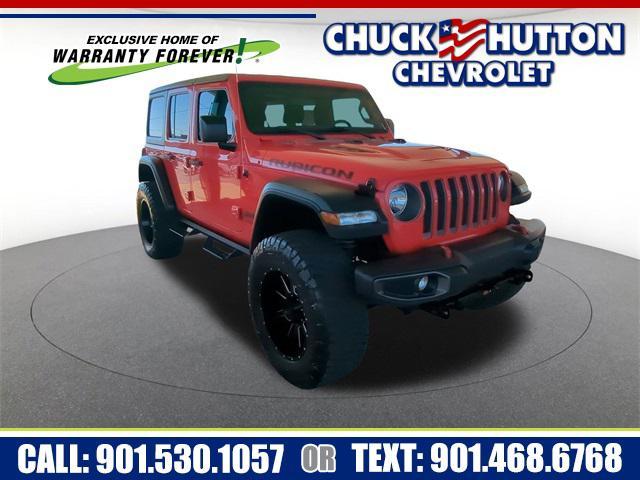 used 2020 Jeep Wrangler Unlimited car, priced at $31,827