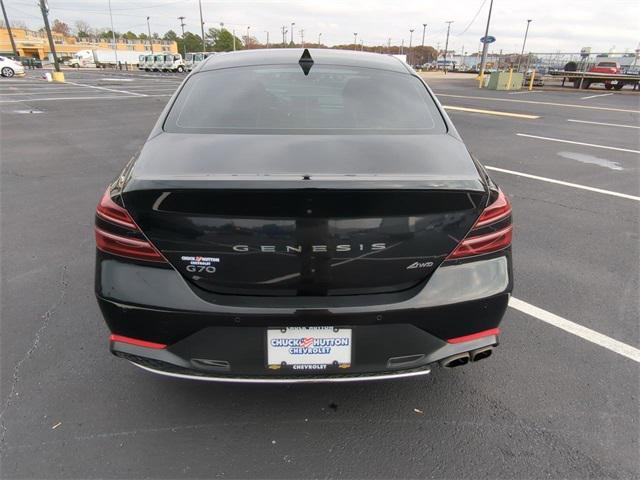 used 2022 Genesis G70 car, priced at $27,814