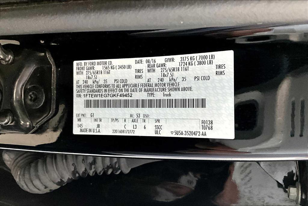 used 2016 Ford F-150 car, priced at $14,590