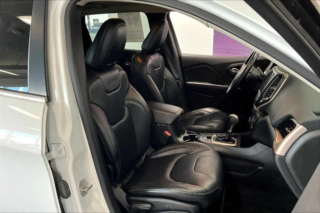 used 2017 Jeep Cherokee car, priced at $10,987