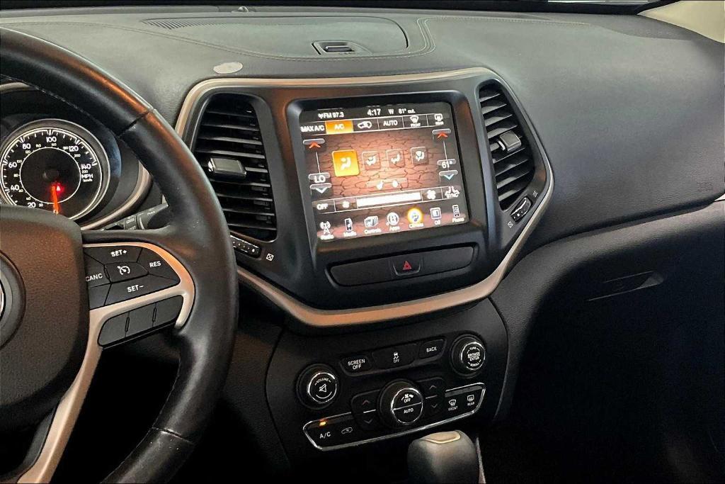 used 2017 Jeep Cherokee car, priced at $10,987