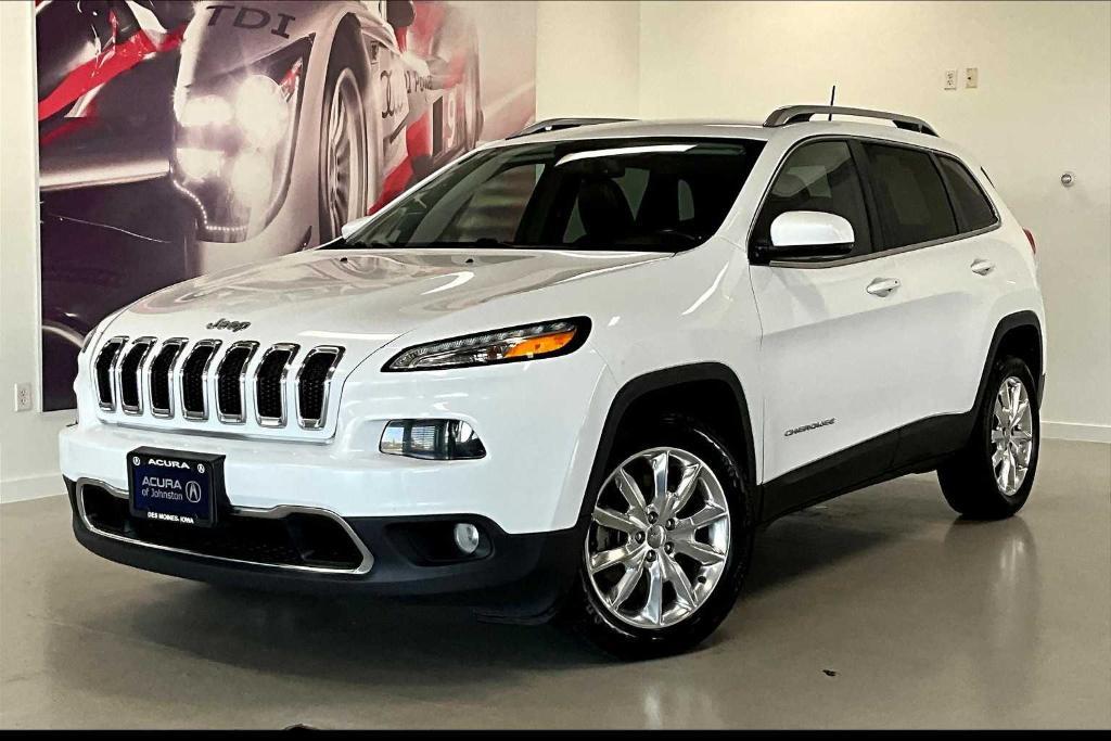 used 2017 Jeep Cherokee car, priced at $11,487