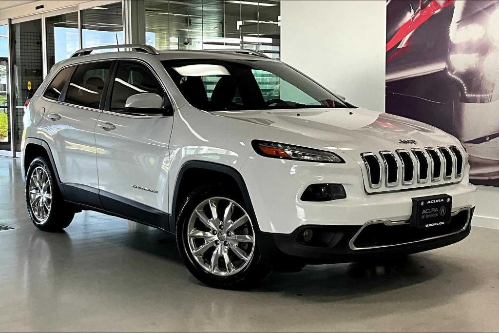 used 2017 Jeep Cherokee car, priced at $10,987