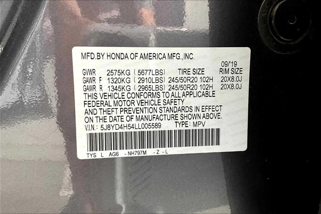 used 2020 Acura MDX car, priced at $23,890