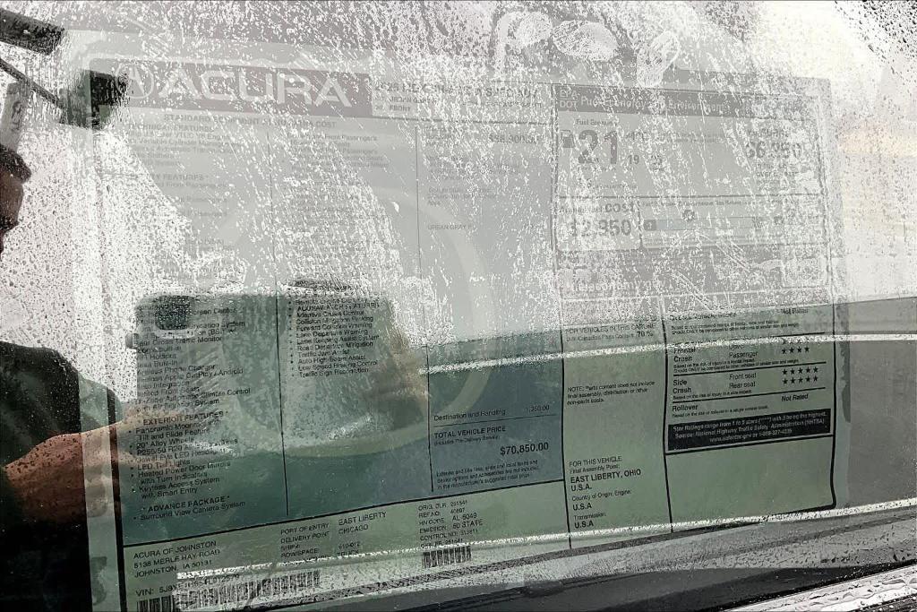 new 2026 Acura MDX car, priced at $70,850