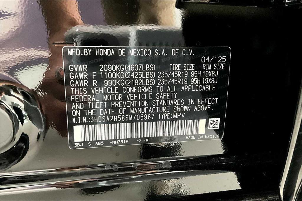 new 2025 Acura ADX car, priced at $41,350