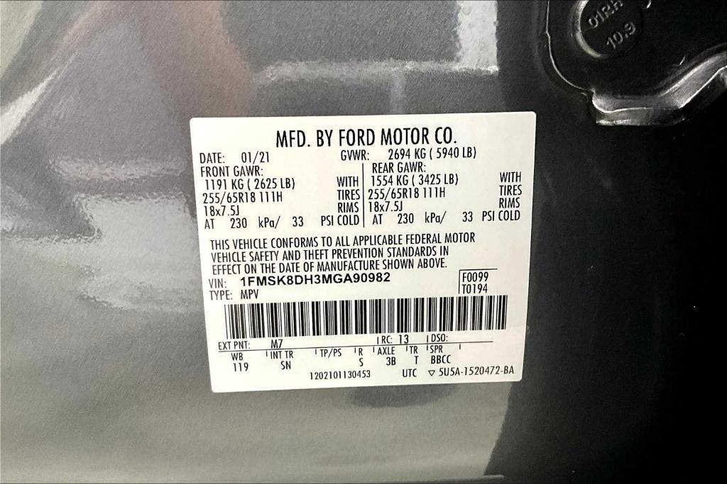 used 2021 Ford Explorer car, priced at $29,990