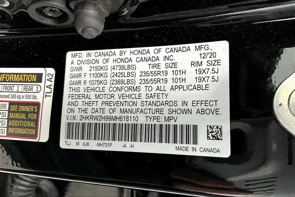 used 2021 Honda CR-V car, priced at $28,950