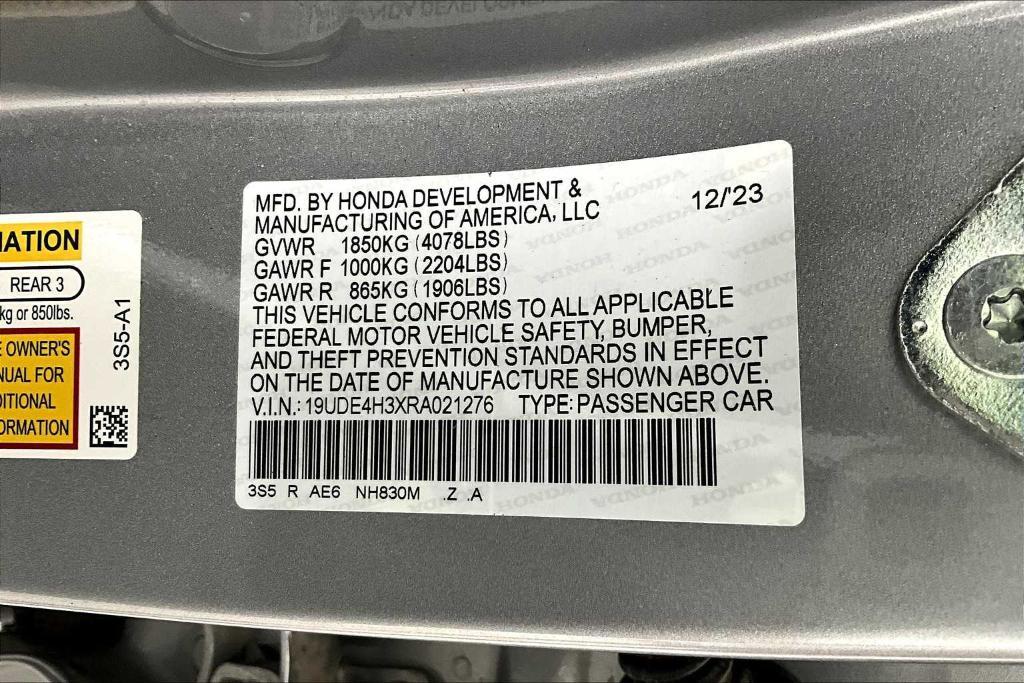 used 2024 Acura Integra car, priced at $32,490