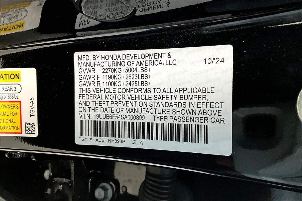 used 2025 Acura TLX car, priced at $44,987