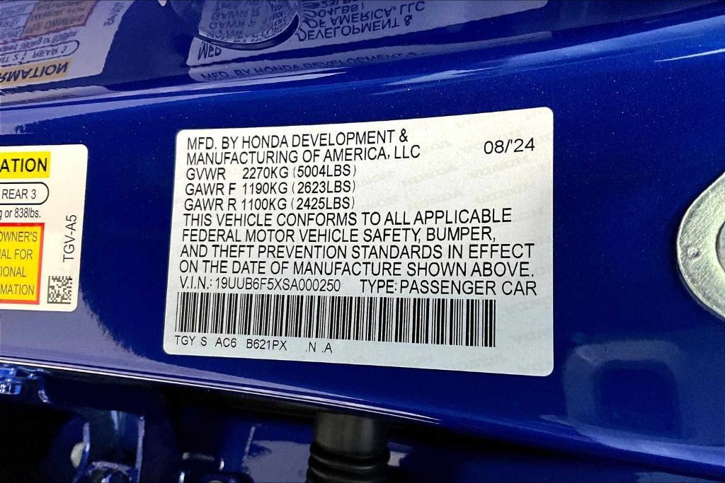 used 2025 Acura TLX car, priced at $48,738