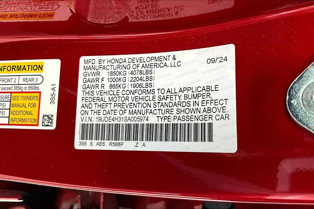 used 2025 Acura Integra car, priced at $32,990