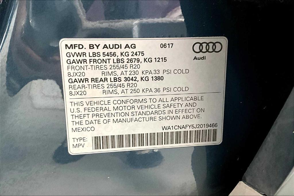 used 2018 Audi Q5 car, priced at $17,990