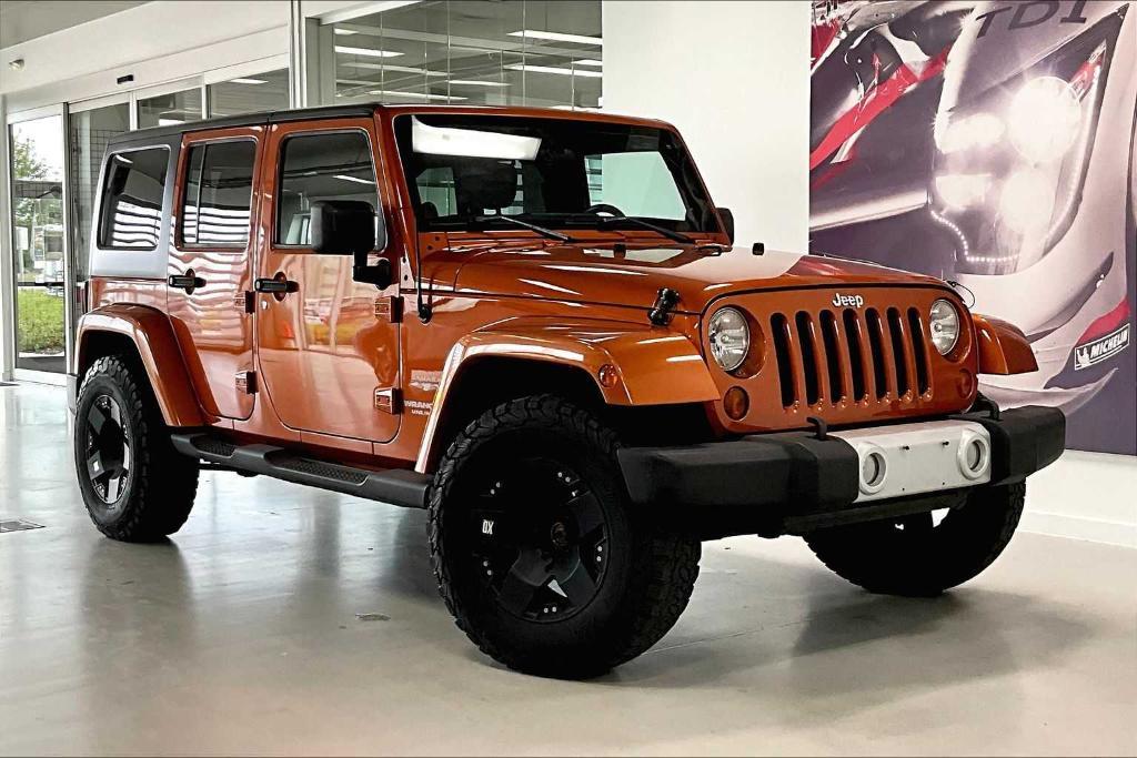 used 2011 Jeep Wrangler Unlimited car, priced at $17,687