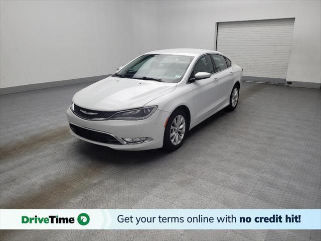 used 2015 Chrysler 200 car, priced at $16,695