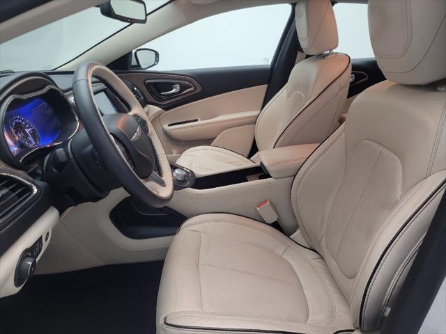 used 2015 Chrysler 200 car, priced at $16,695