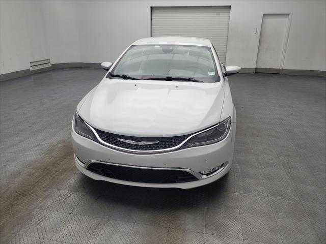 used 2015 Chrysler 200 car, priced at $16,695