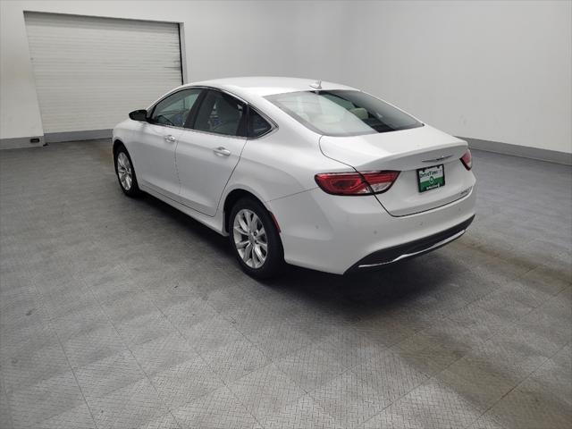 used 2015 Chrysler 200 car, priced at $16,695