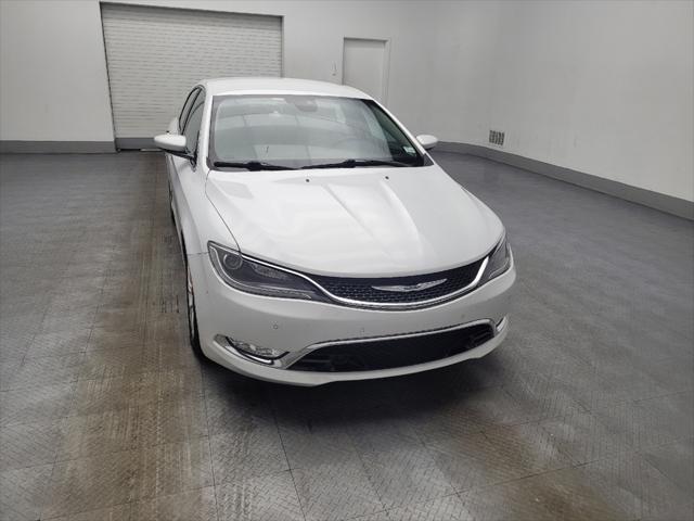 used 2015 Chrysler 200 car, priced at $16,695