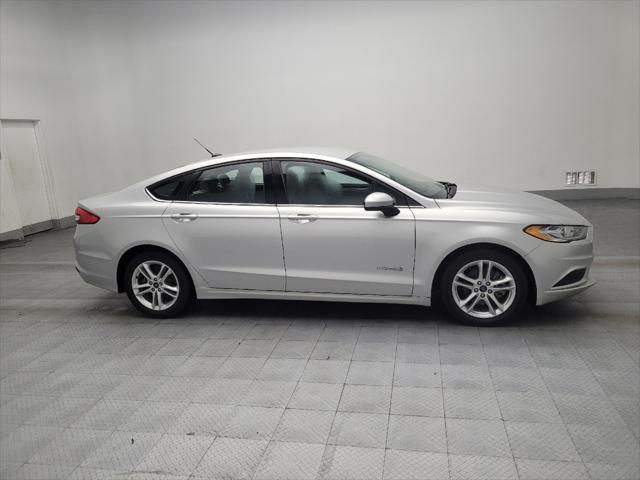 used 2018 Ford Fusion Hybrid car, priced at $16,695