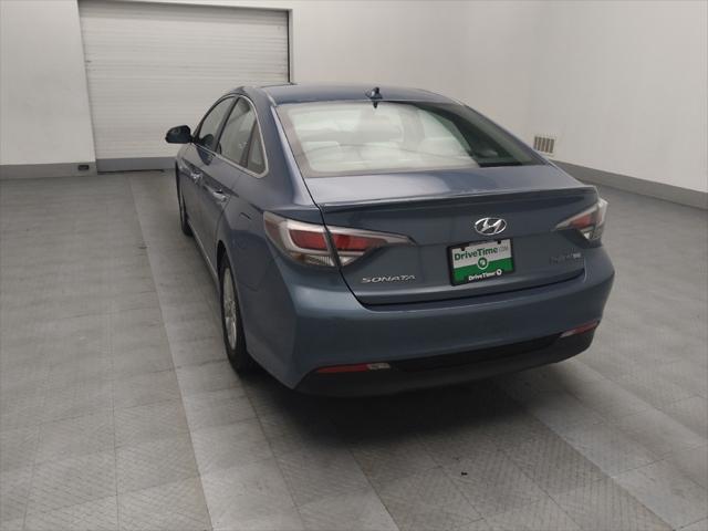 used 2016 Hyundai Sonata Hybrid car, priced at $14,995