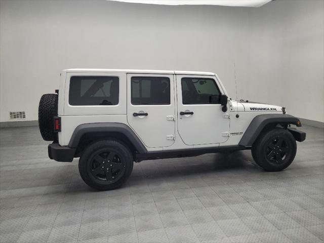 used 2017 Jeep Wrangler car, priced at $24,895