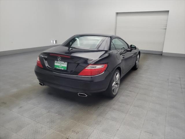 used 2014 Mercedes-Benz SLK-Class car, priced at $20,995