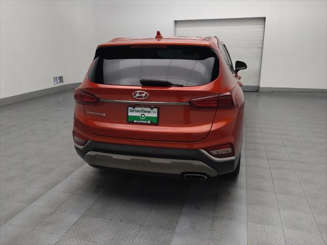 used 2019 Hyundai Santa Fe car, priced at $17,595