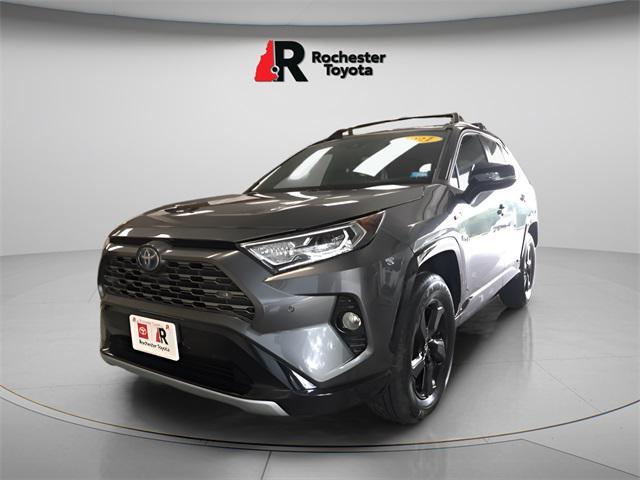 used 2021 Toyota RAV4 Hybrid car, priced at $26,892
