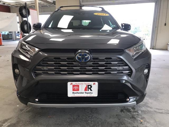 used 2021 Toyota RAV4 Hybrid car, priced at $28,464