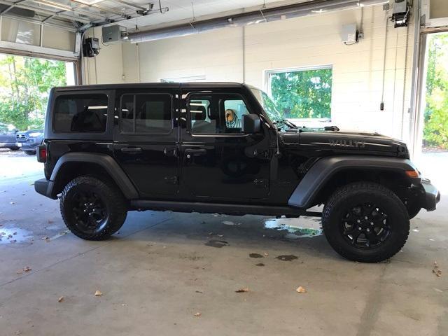 used 2021 Jeep Wrangler Unlimited car, priced at $25,994