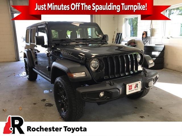 used 2021 Jeep Wrangler Unlimited car, priced at $25,994