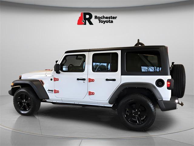 used 2022 Jeep Wrangler Unlimited car, priced at $28,694