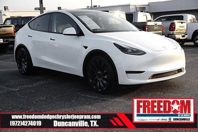 used 2025 Tesla Model Y car, priced at $38,988