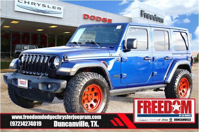 used 2020 Jeep Wrangler Unlimited car, priced at $26,988