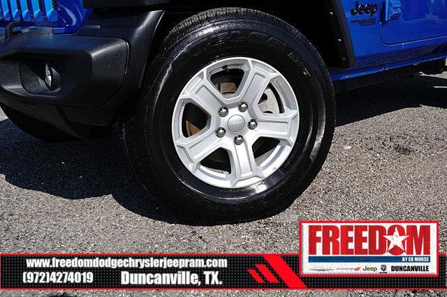 used 2021 Jeep Wrangler car, priced at $29,988
