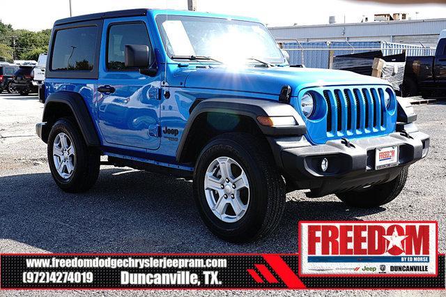 used 2021 Jeep Wrangler car, priced at $29,988