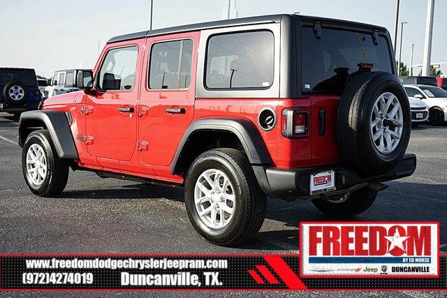 used 2023 Jeep Wrangler car, priced at $30,988