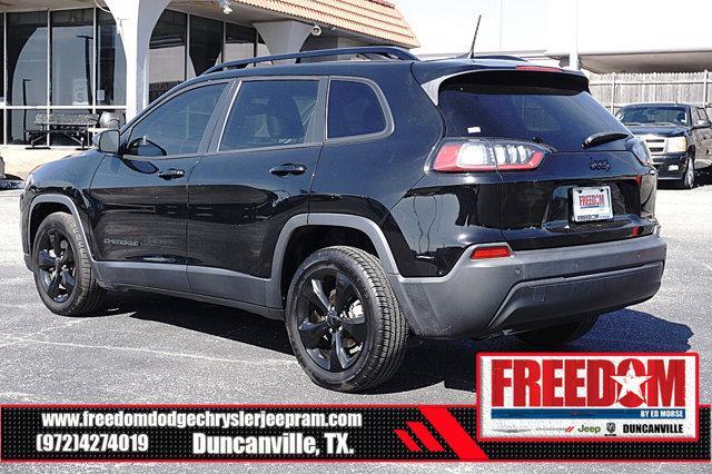 used 2021 Jeep Cherokee car, priced at $20,988