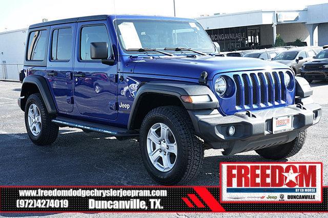 used 2019 Jeep Wrangler Unlimited car, priced at $24,988