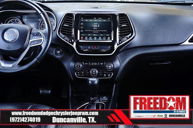 used 2019 Jeep Cherokee car, priced at $19,488