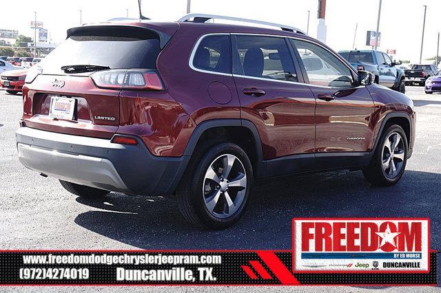 used 2019 Jeep Cherokee car, priced at $19,488
