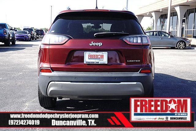 used 2019 Jeep Cherokee car, priced at $19,488