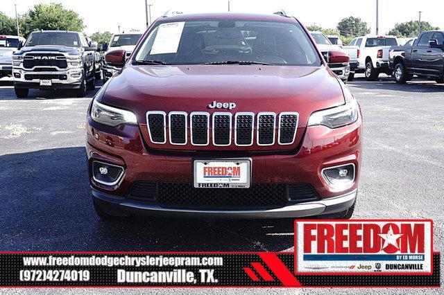 used 2019 Jeep Cherokee car, priced at $19,488