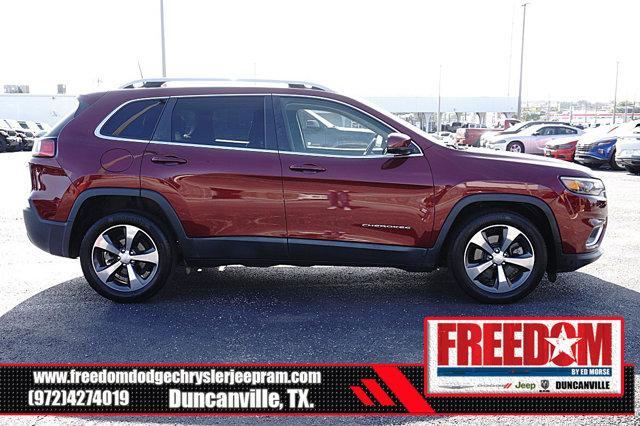 used 2019 Jeep Cherokee car, priced at $19,488