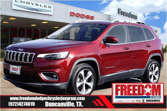 used 2019 Jeep Cherokee car, priced at $19,488