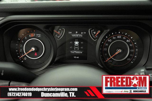 new 2025 Jeep Wrangler car, priced at $40,524