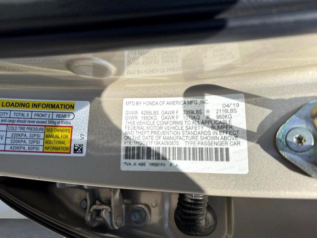 used 2019 Honda Accord car, priced at $17,799