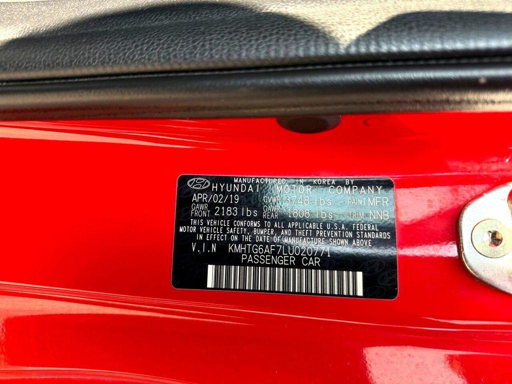 used 2020 Hyundai Veloster car, priced at $11,797